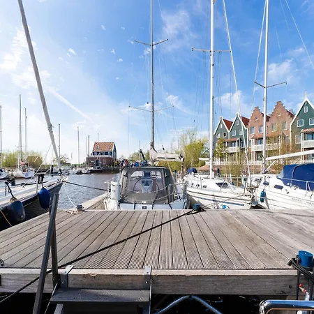 Beautiful Houseboat In Marina Of Volendam, Cleaning Included Volendam